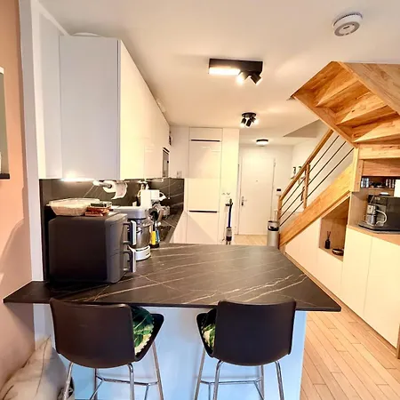 Duplex With Garden, Right Next To Paris - Metro 11 Apartment *